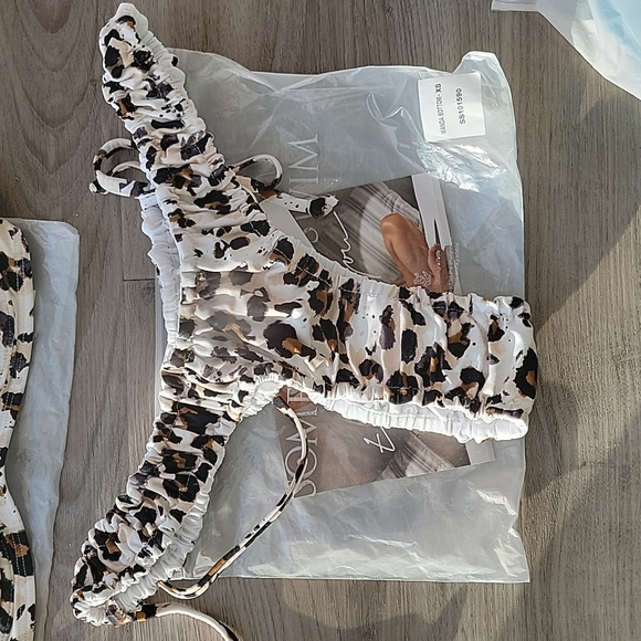 NEW Somerfield Swim bikini set - leopard print - Picture 9 of 13